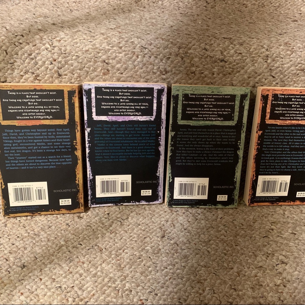 Book Series (Paperback): EverWorld Series by K.A. Applegate - Picture 4 of 13